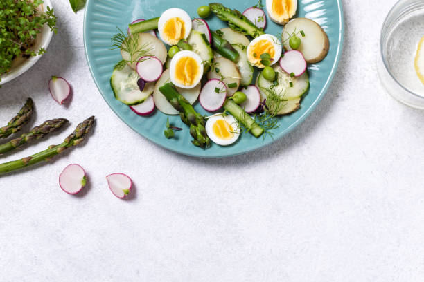 istock Healthy fresh detox vegetarian vegetable salad 1220620918