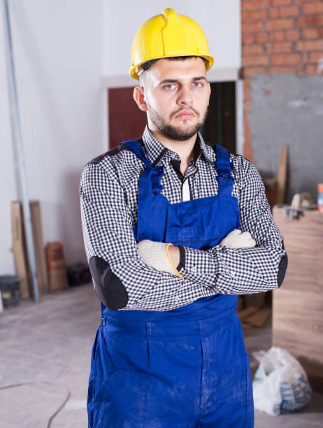 istock Portrait of craftsperson which is repearing 1220627546