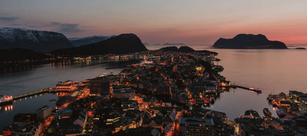 istock Alesund city 1220630726