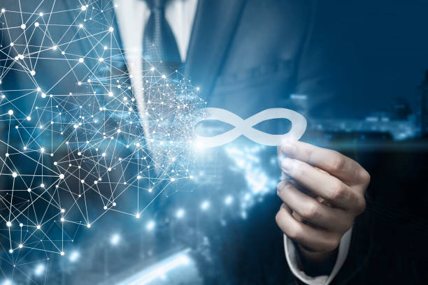 istock Concept of unlimited Internet in a city network. 1220632518