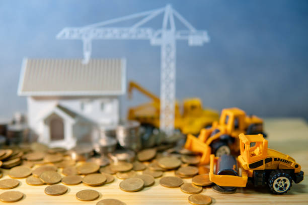 istock Construction industry business investment concept 1220638751