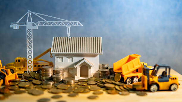 istock Construction industry business investment concept 1220638756