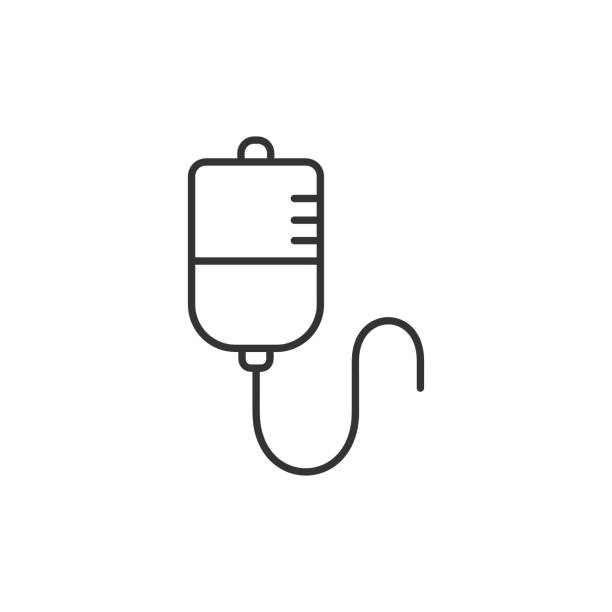 ilustrações de stock, clip art, desenhos animados e ícones de infusion - line icon. simple outline design style. vector illustration. - infuse