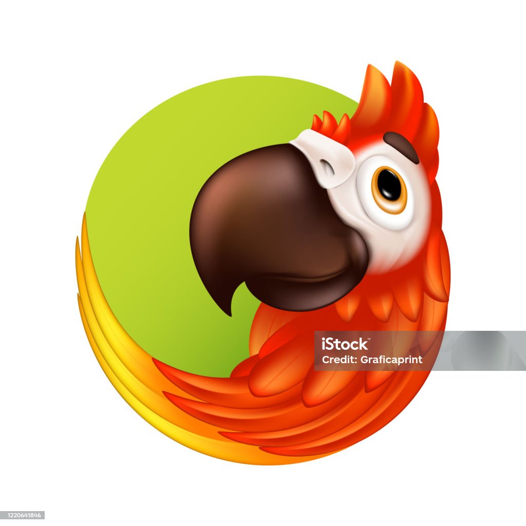 Logotipo Do Pássaro Dos Desenhos Animados Ilustração do Vetor