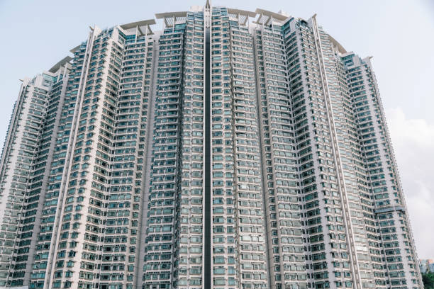 istock Apartment building on Lantau Island 1220647352