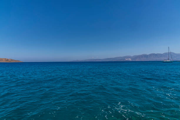 Summer sea view from coast