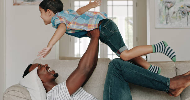 istock He's my little high flyer 1220650807
