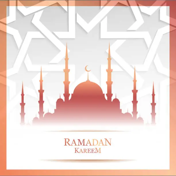 Vector illustration of Ramadan Kareem