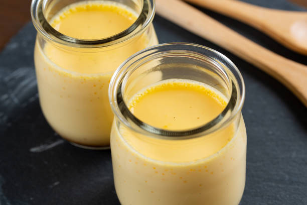 istock Home mead pudding on a wood background 1220661746