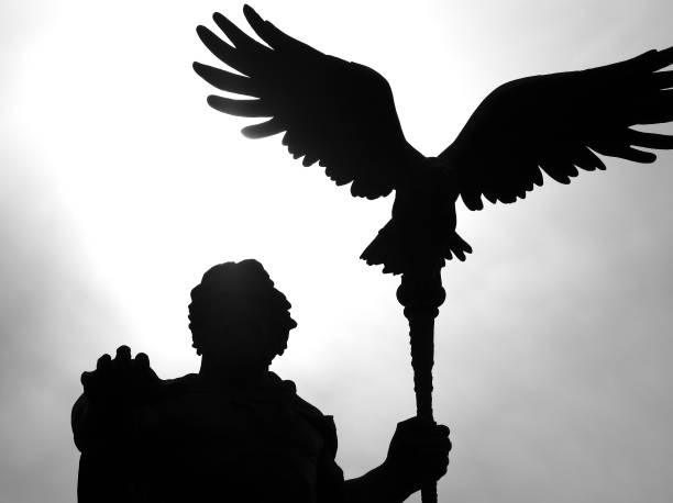 istock Silhouette of Russian king Ivan II background 1220664149
