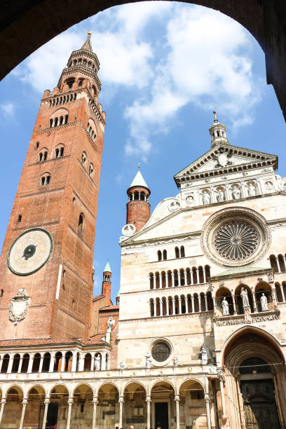 istock Beautiful architecture of catholic church (Cattedrale di Cremona - Santa Maria Assunta). 1220665207