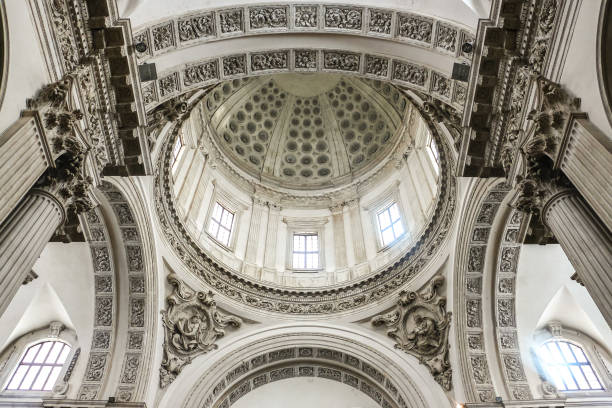 istock Interiors of catholic church (Cathedral of Santa Maria Assunta). 1220665921