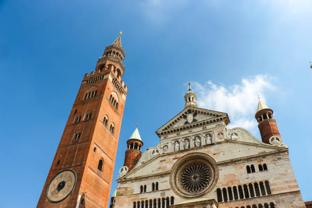 istock Beautiful architecture of catholic church (Cattedrale di Cremona - Santa Maria Assunta). 1220666204