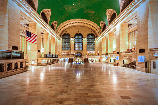 Empty Grand Central Station