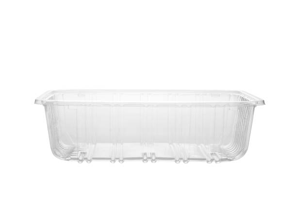 istock Transparent plastic food tray 1220681831