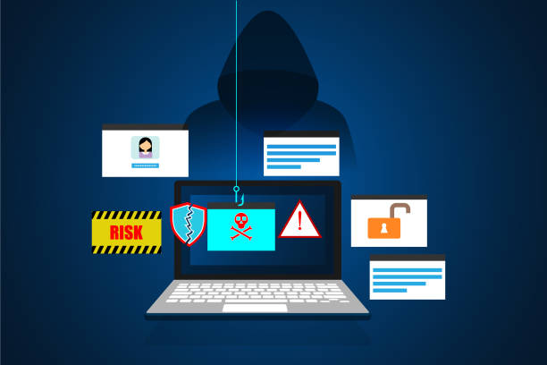 phishing abstract background. phishing abstract background. dark web stock illustrations