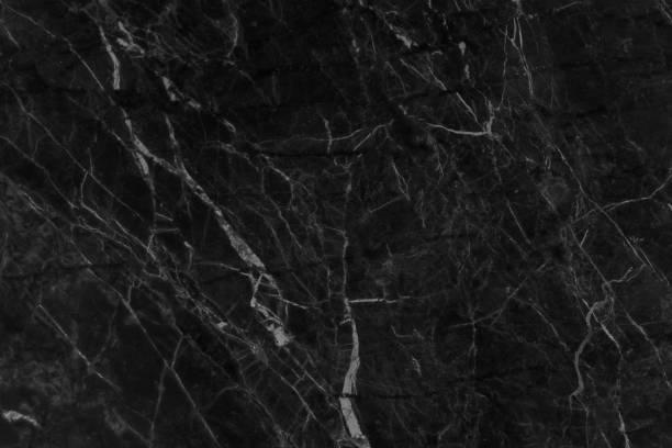 istock Black marble natural pattern for background, abstract black and white 1220693354