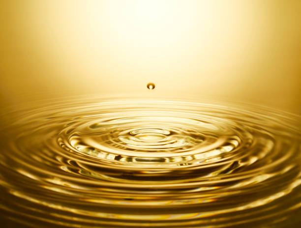 istock Golden water ripple #2 1220698217