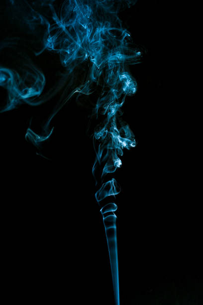 istock smoke cloud with black background. fog texture 1220702562