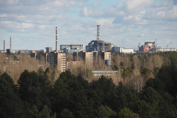 istock Ghost town Pripyat in Chernobyl zone 1220705714