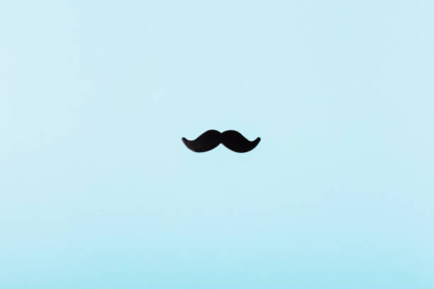 istock Happy Fathers Day background with accessories on table top view. Flat lay style, overhead, mockup, template, copy space 1220709069