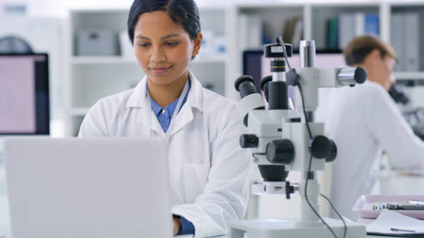 istock Delving straight into new scientific research 1220710542