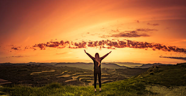 istock woman by workout at sunrise 1220713885