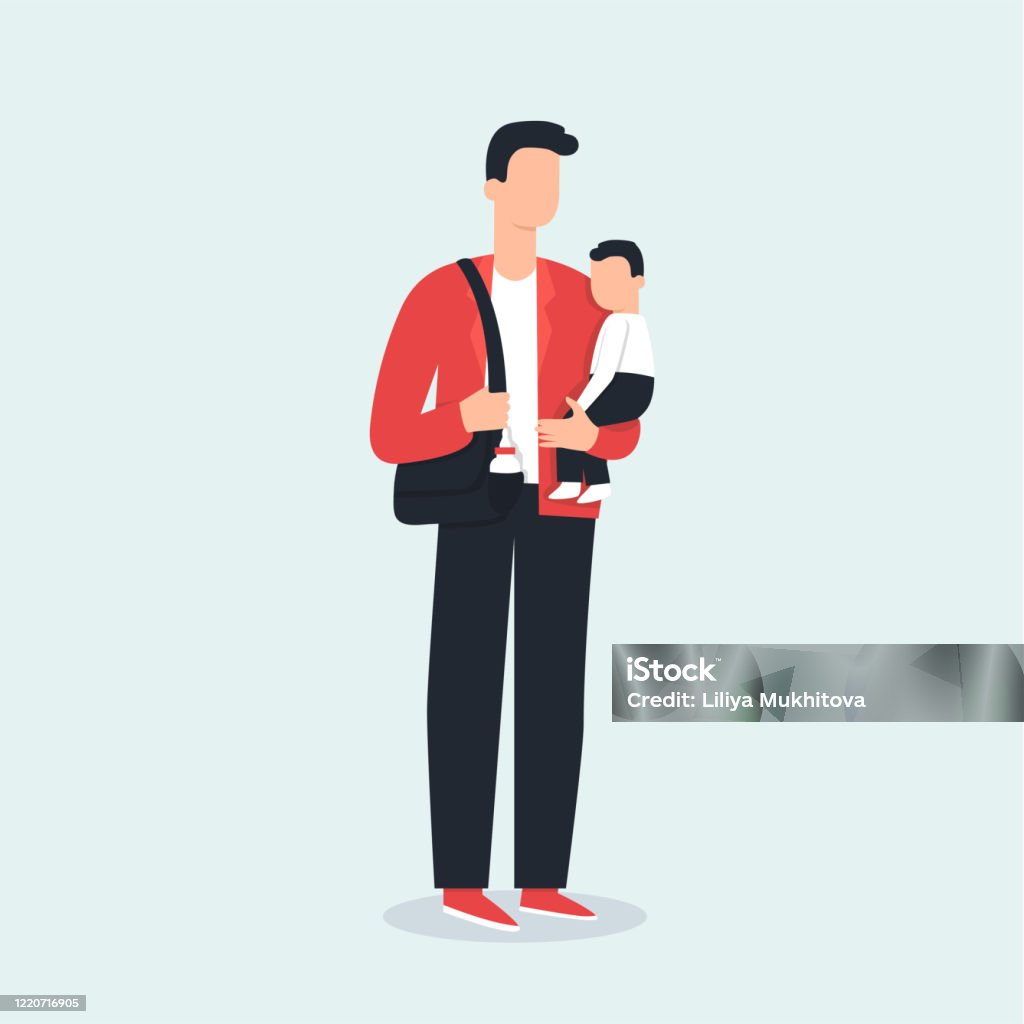 Ilustración de Quédate En Casa Papá Sosteniendo A Un Bebé Ilustración Vectorial Estilo Plano De Dibujos Animados Feliz Crianza Quédate En Casa Padre Con Un Niño Familia Moderna Niñera Masculina Manny Padre Ilustración de Quédate En Casa Papá Sosteniendo A Un Bebé Ilustración Vectorial Estilo Plano De Dibujos Animados Feliz Crianza Quédate En Casa Padre Con Un Niño Familia Moderna Niñera Masculina Manny Padre