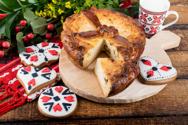 Sweet leavened bread, March celebration