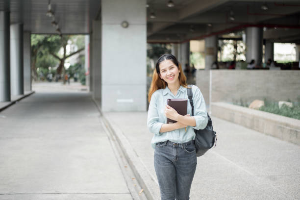 istock Happy young Asian University student. 1220725998