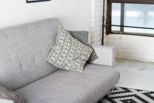 istock Living room interior apartments with a sofa. 1220728380
