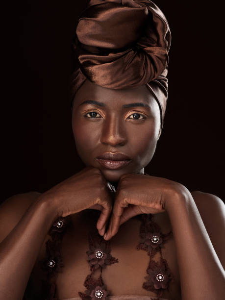 istock Nothing tops off your look like a stylish head wrap 1220729229