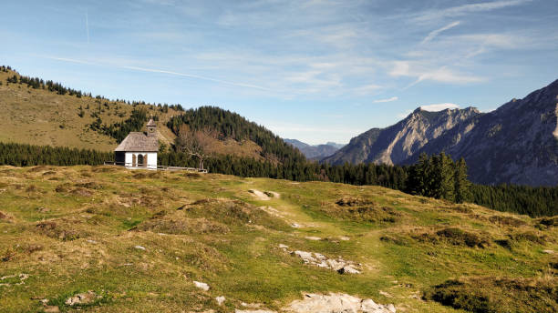 istock Australian Alps and blue sky in fall 1220734631