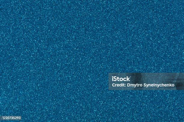 Shiny light blue glitter background, texture for superior elegant
