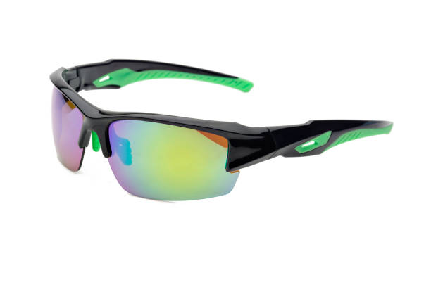 istock Sports sunglasses isolated on white background 1220737063