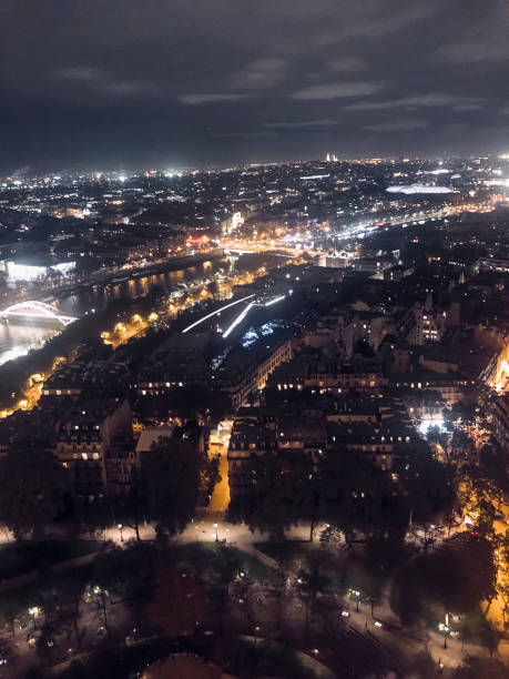 istock Night view, panorama of Paris 1220737946