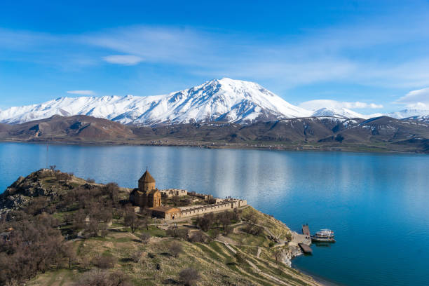 istock Akdamar Island in Van, Turkey. 1220747331