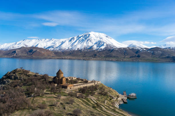 istock Akdamar Island in Van, Turkey. 1220747681