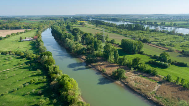 istock German landscape, Rhine river, Ginsheimer Altrhein 1220755413