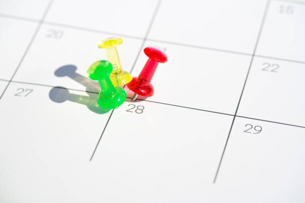 istock Flag colored pushpins on 28th of may - Ethiopia Derg Downfall Day 1220760064