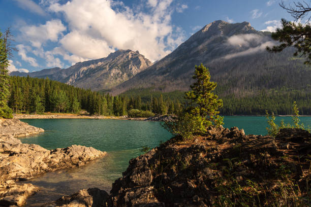 istock Lake Minnewanka, Banff National Park, Alberta, Canada 1220767163