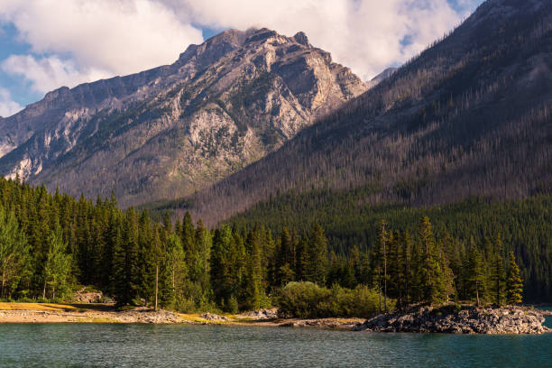 istock Lake Minnewanka, Banff National Park, Alberta, Canada 1220767270