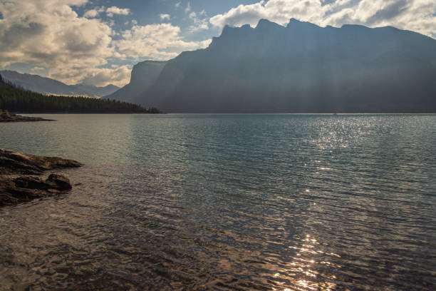 istock Lake Minnewanka, Banff National Park, Alberta, Canada 1220768320
