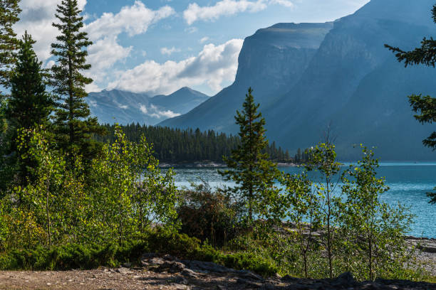 istock Lake Minnewanka, Banff National Park, Alberta, Canada 1220769942