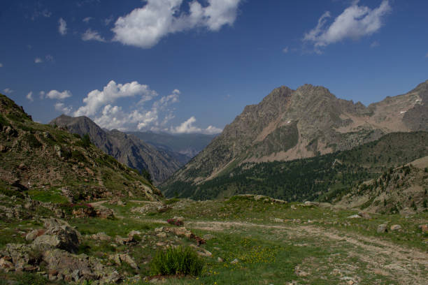 istock spring trek to Sant'Anna Lakes 1220775091
