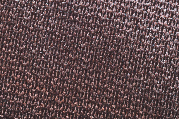 istock Brown fabric texture. knitted textile macro. woven background 1220777983