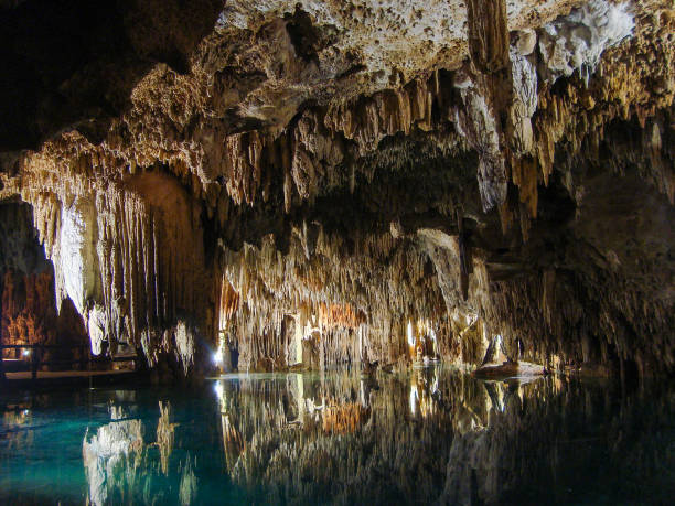istock cave in yucatan Mexico 1220778481