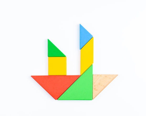 istock Tangram Puzzle Steamboat 1220780620