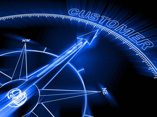 Customer satisfaction compass business target goal direction Customer satisfaction compass business target goal direction compass gear efficiency teamwork stock pictures, royalty-free photos & images