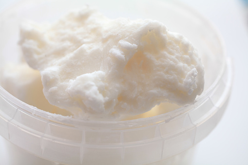 Shea butter closeup